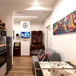 Apartment Bohemian Pigneto Rhome - 2bdr 2bath - Metro Pigneto Connecting In 8 Minutes To Colosseum - Near Termini Railway Station, La Sapienza Uni, Policlinico Umberto I Hospital - Family Friendly With Baby Equipment - Secure & Vibrant Area - Warm 4 Language C *